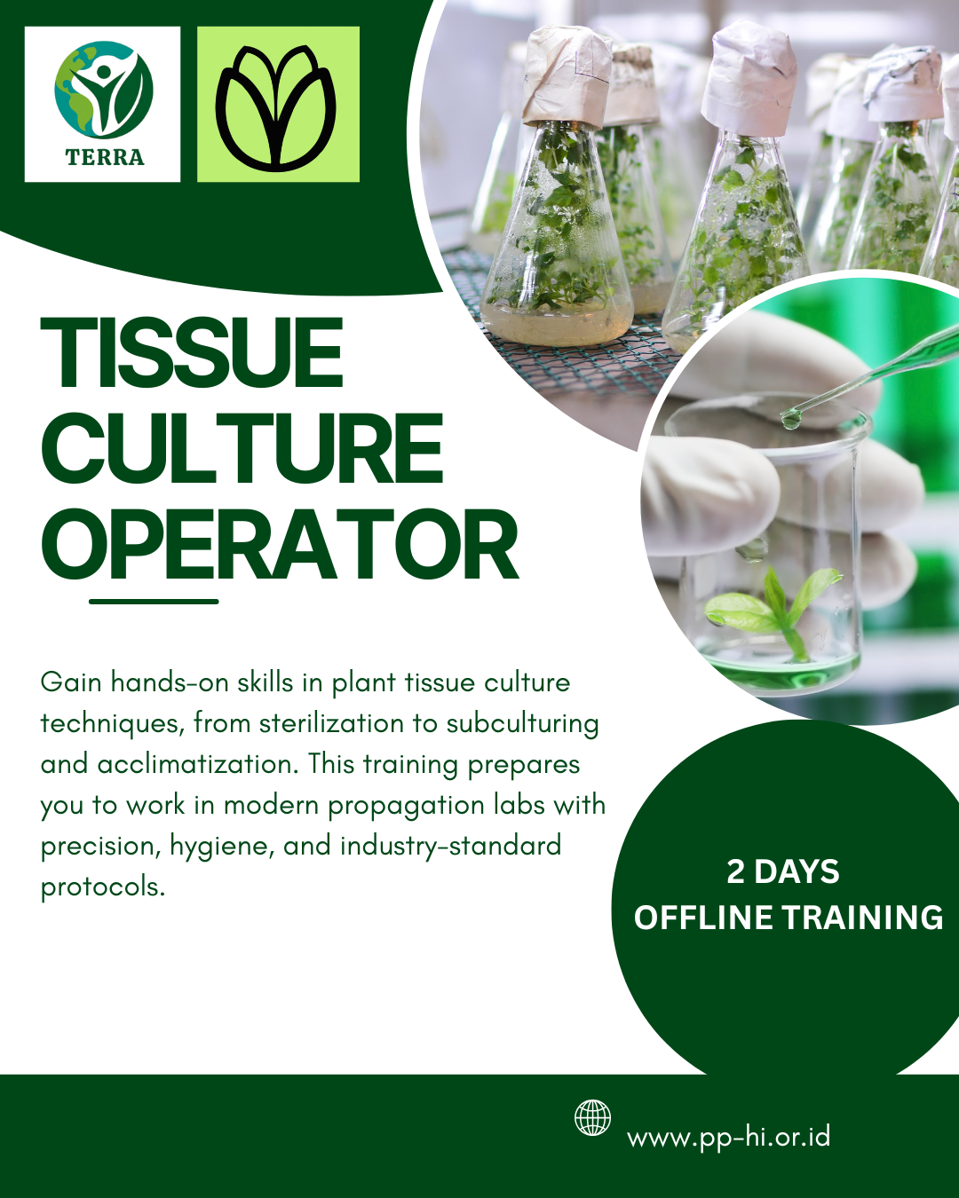 TISSUE CULTURE OPERATOR