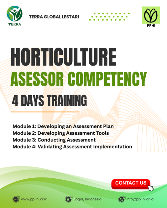 HORTICULTURE ASSESSOR OF COMPETENCY