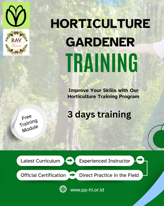 HORTICULTURE GARDENER TRAINING