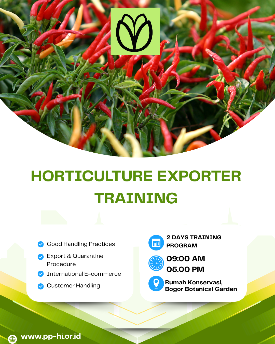 HORTICULTURE EXPORTER TRAINING