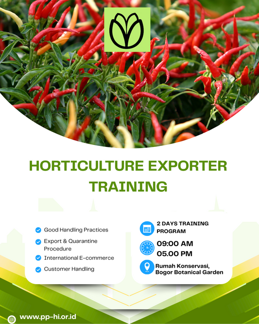 HORTICULTURE EXPORTER TRAINING