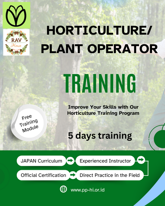 HORTICULTURE/PLANT OPERATOR